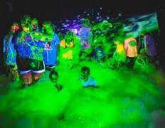 Foam Party Glow in the Dark 