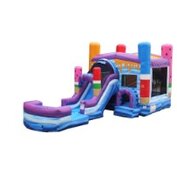 ice Popsicle Wet Bounce House Combo 