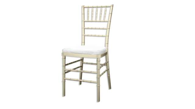 Champagne Chiavari With Cushion