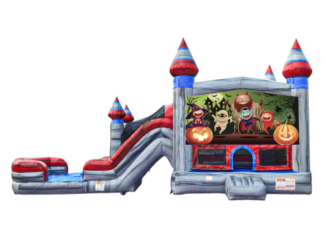 Halloween Combo Bounce House 2