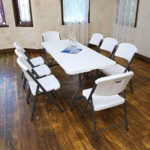 1 Table w/ 8 chairs SAVE $4!!