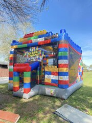 Lego Block 5 in 1 Bounce House (Dry)