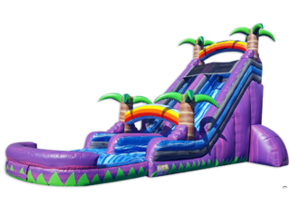 24’ Purple Marble Waterslide