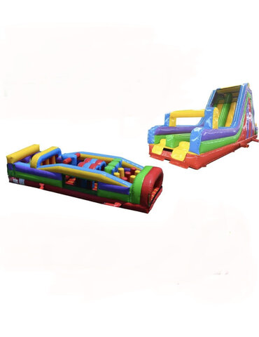 70' RETRO OBSTACLE COURSE