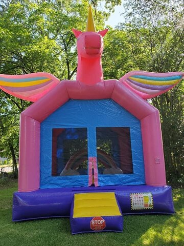 UNICORN BOUNCE HOUSE