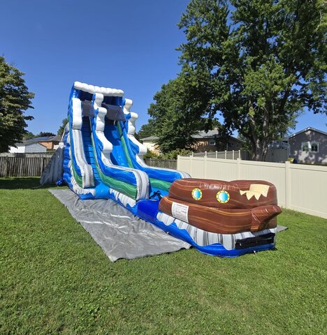 water slide