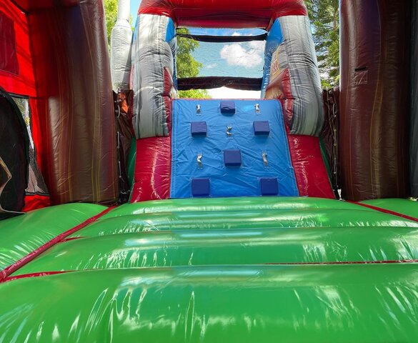 farm bounce with slide