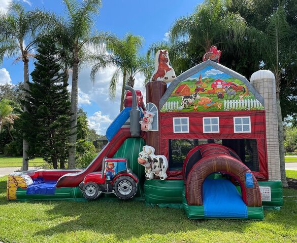 farmville inflatable for rent