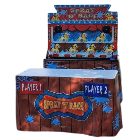spray and race carnival game 