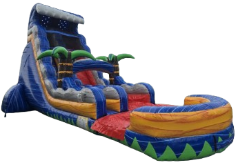 22ft fireblast water slide  