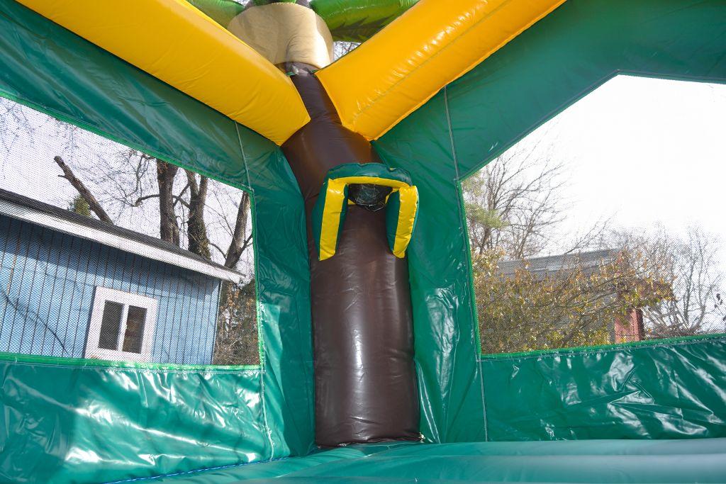 palm tree bounce house