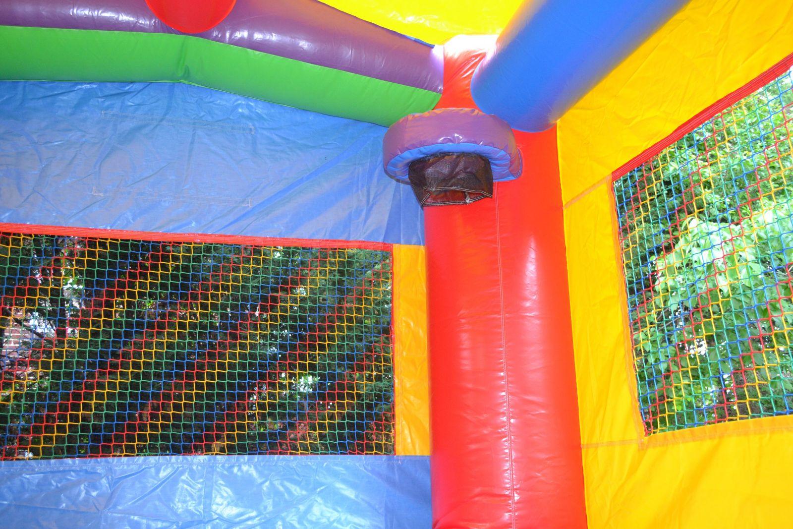 Rainbow bounce house for rent