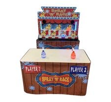 spray and race carnival game 