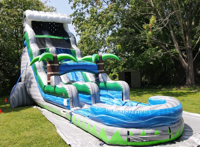 tsunami water slide for rent