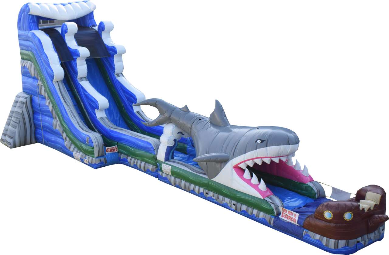 shark water slide 