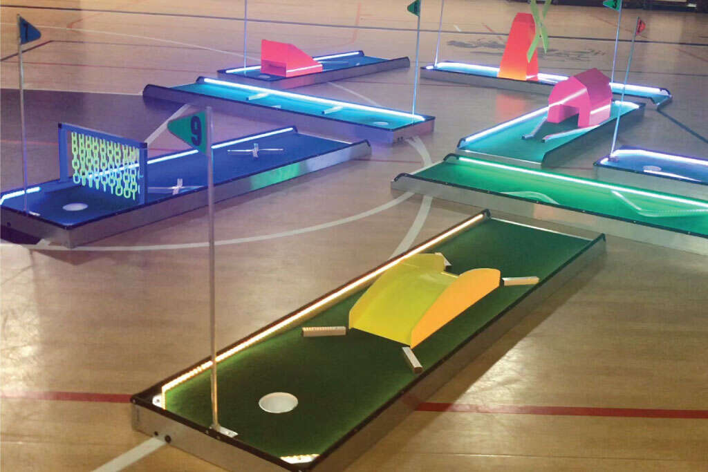 Ultimate LED mini golf rentals