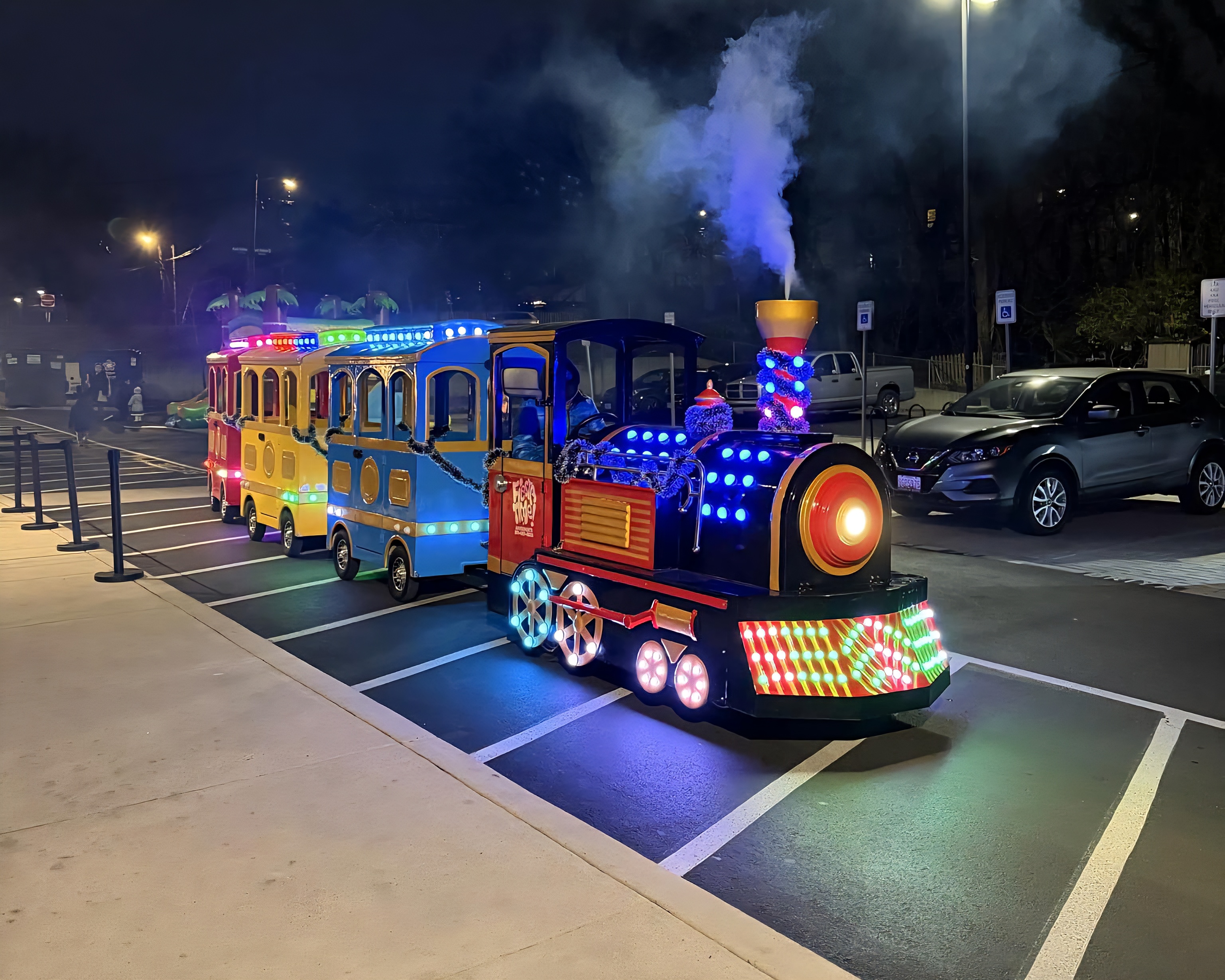 trackless train for rent in washington dc