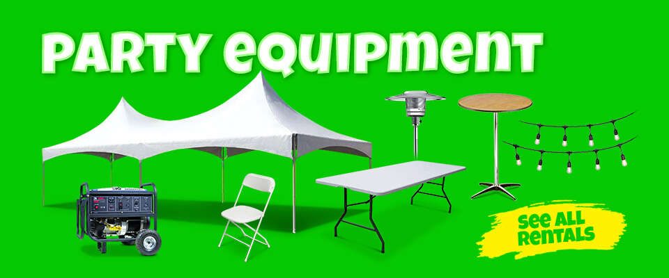 party equipment rentals