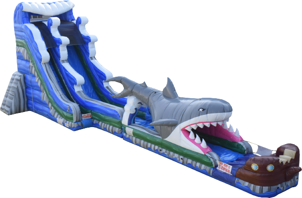 22ft Shark Water Slide (#304W)