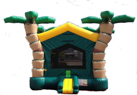 3D Tropical Bounce House (#107)