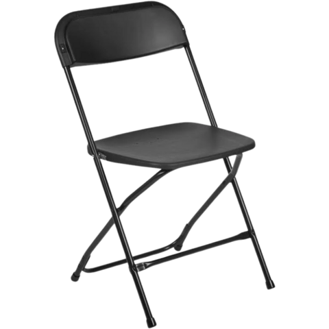 Black Folding Chairs