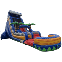 22ft FIREBLAST WATER SLIDE (#309W)