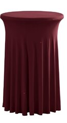 30" Burgundy Cocktail tablecloth