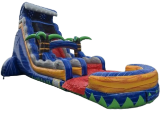 22ft FIREBLAST WATER SLIDE (#309W)