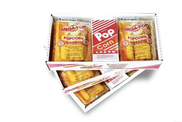 Pop corn supplies 50 servings