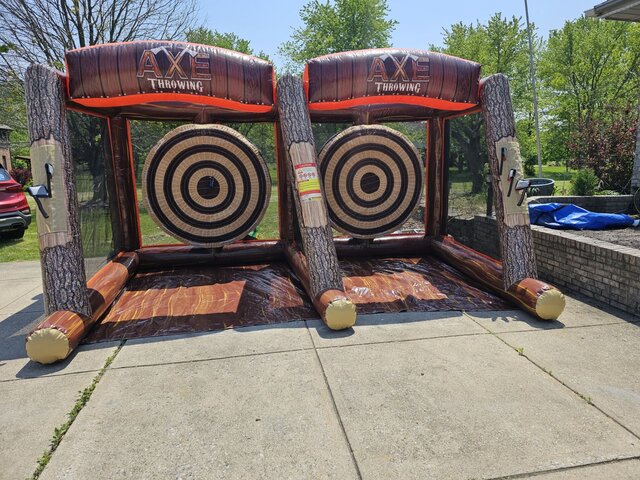 ouble Velcro Axe Throw