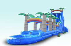 27FT Tropical Rush Waterslide