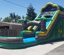 Tropical water slide 18 feet