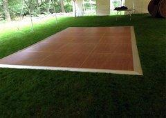 12x12 Wood Grain Dance Floor