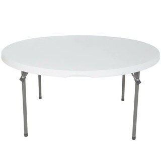 60” White Round Tables