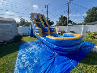 16ft Melting Arctic Waterslide