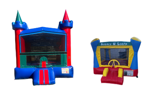 Colorful Bounce House and Toddler Bounce House