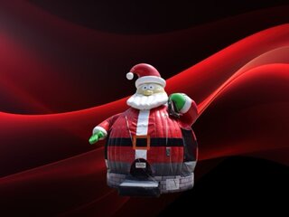 Giant Santa Bounce House
