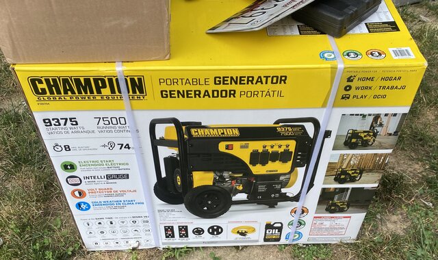 7500 watt generator 