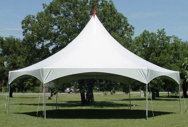 40ft Hexagon High Peak Tent