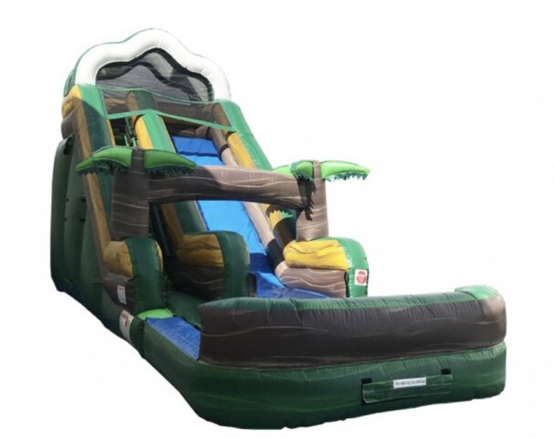 18ft Paradise Single Lane Slide (wet/dry)