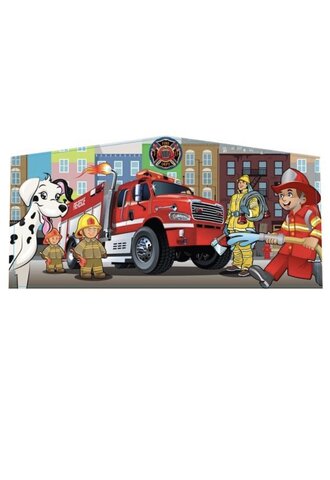 Fire Truck Banner