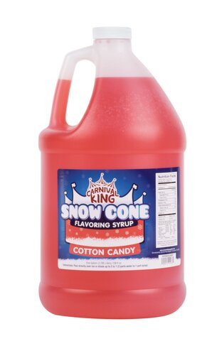 Cotton Candy Sno Cone Flavor 1 gallon