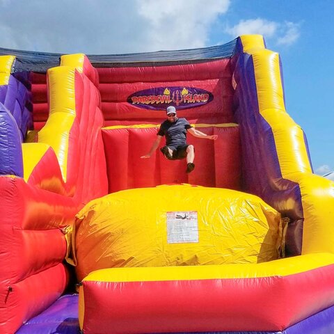 Dare Devil Island Bounce House Rental