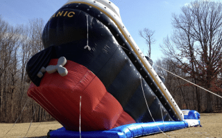 titanic bouncy house