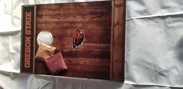 OSU Beaver Cornhole Tailgate Toss Set