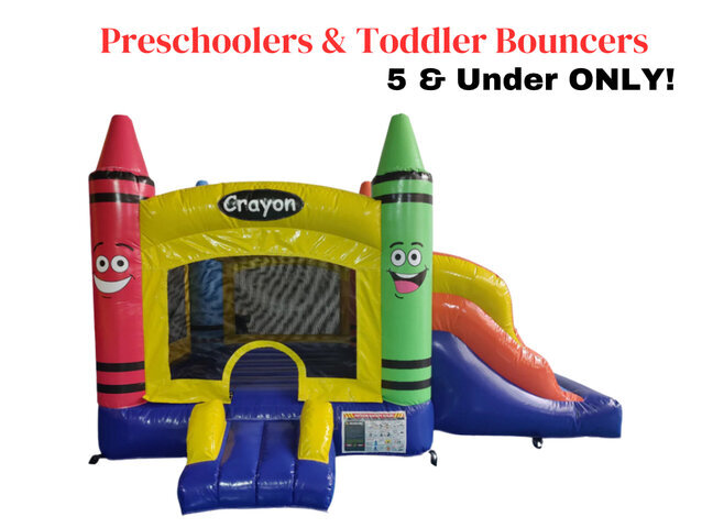 Crayonland Toddler Bounce House