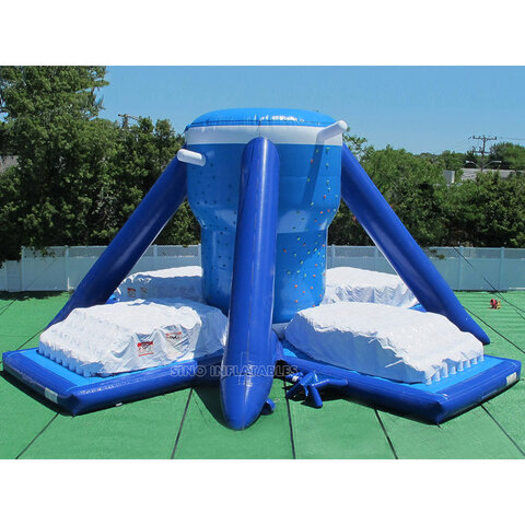 Free Klimb Inflatable Rockwall with 2 Air Bags