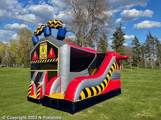 High Voltage Combo Bounce House