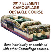 30' 7 Elements Camo Obstacle Course