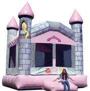 Pink Princess Bounce House